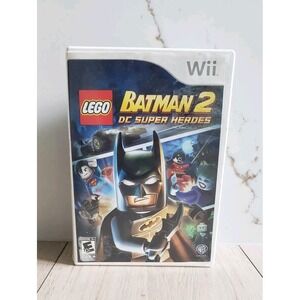 LEGO Batman 2: DC Super Heroes (Nintendo Wii, 2012) No Manual